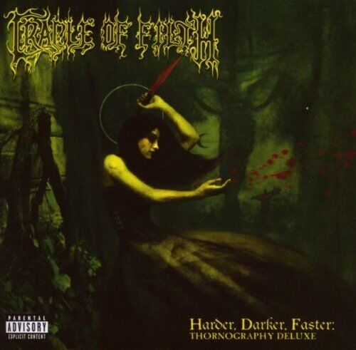 CRADLE OF FILTH - Harder Darker Faster: Thornography - 2 CD - Import - Excellent