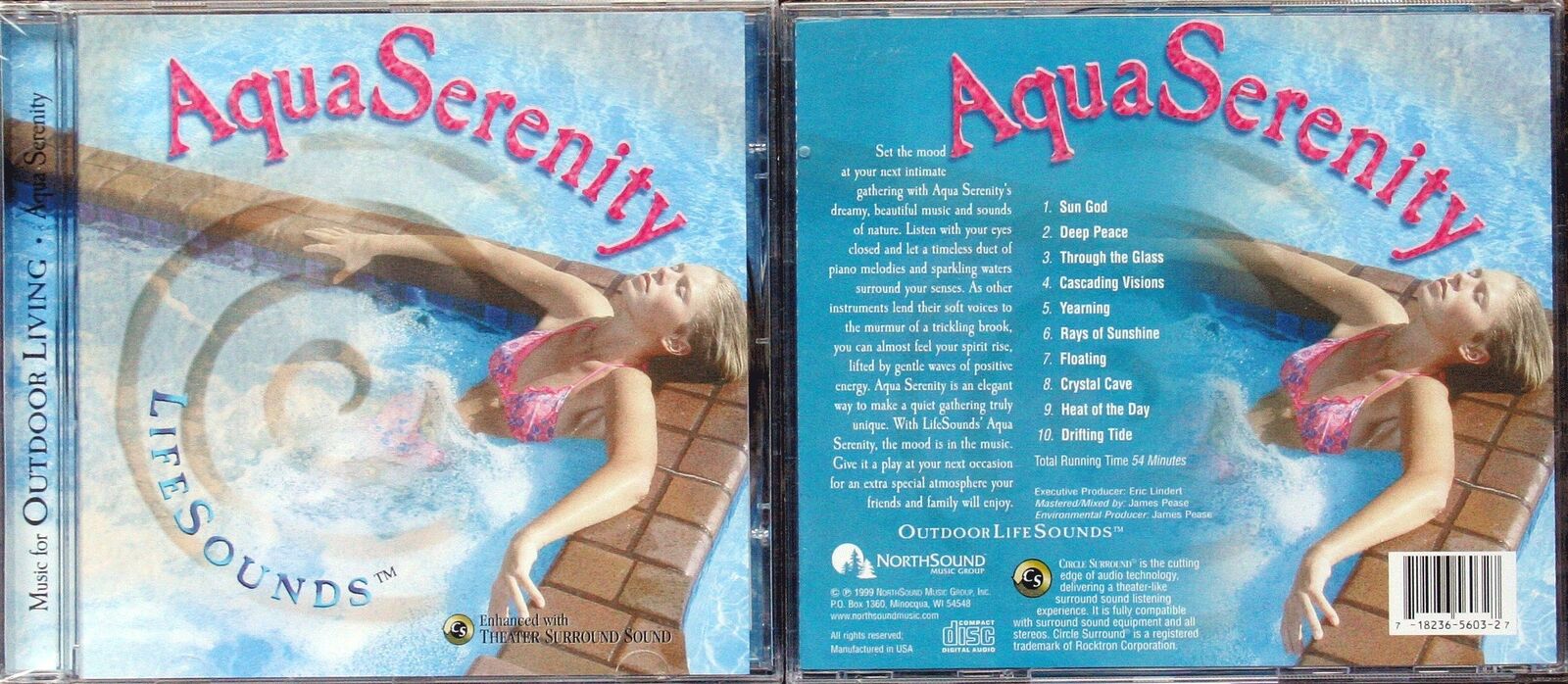 Aqua Serenity [CD] [VERY GOOD]