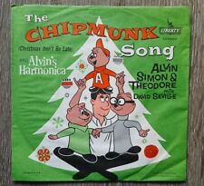 David Seville & Chipmunks-The Chipmunk Song/Alvin's Harmonica 45 Liberty 1961 picture