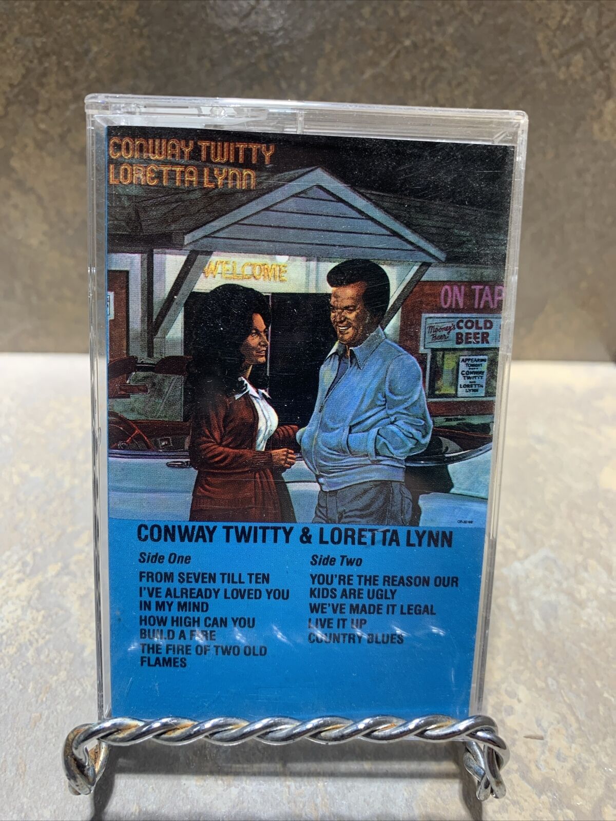 Conway Twitty & Loretta Lynn Cassette-Very Rare Vintage-RARE 