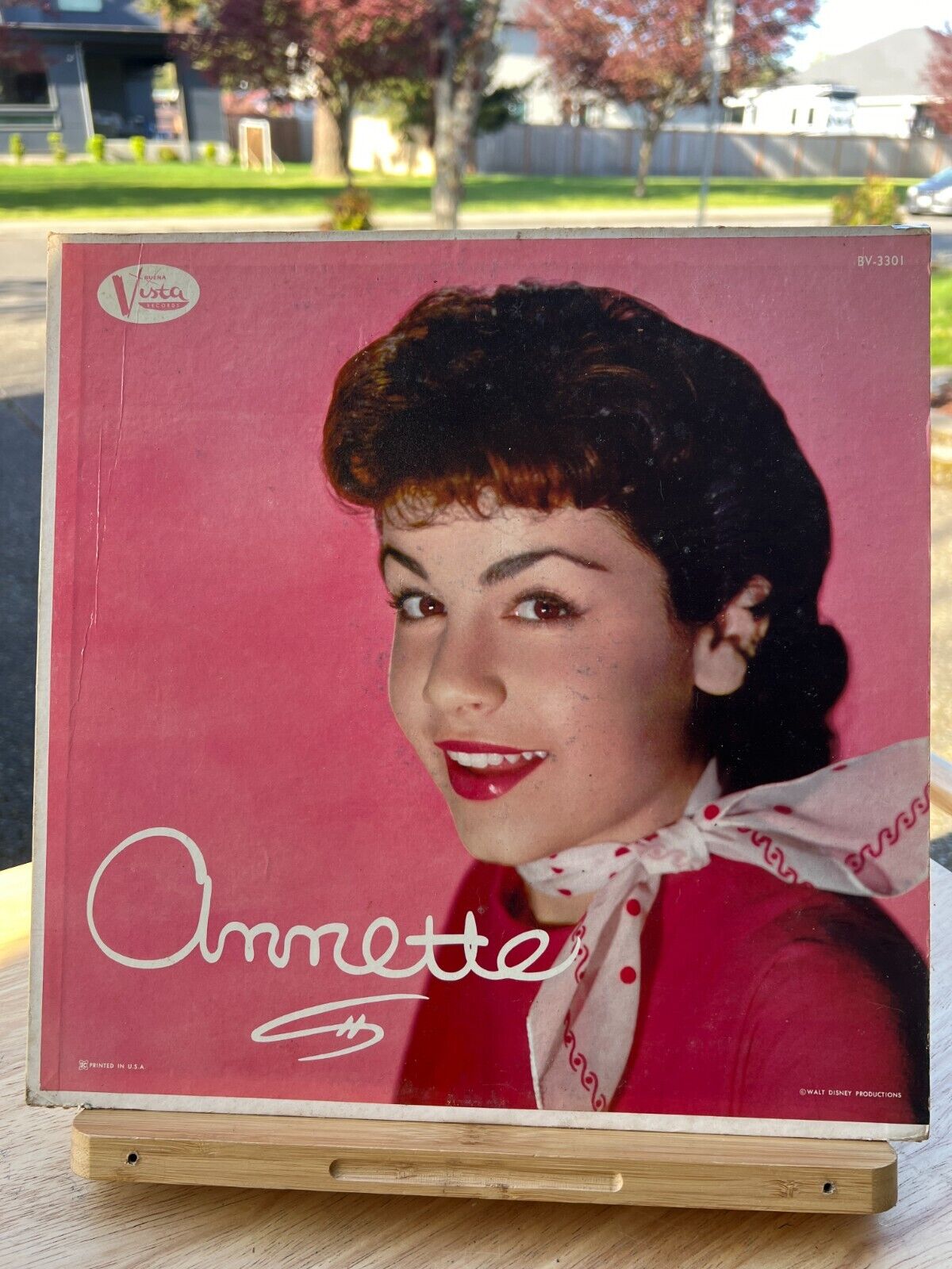 Annette Funicello - Annette Self Titled 1959 Vinyl LP Buena Vista Label BV-3301