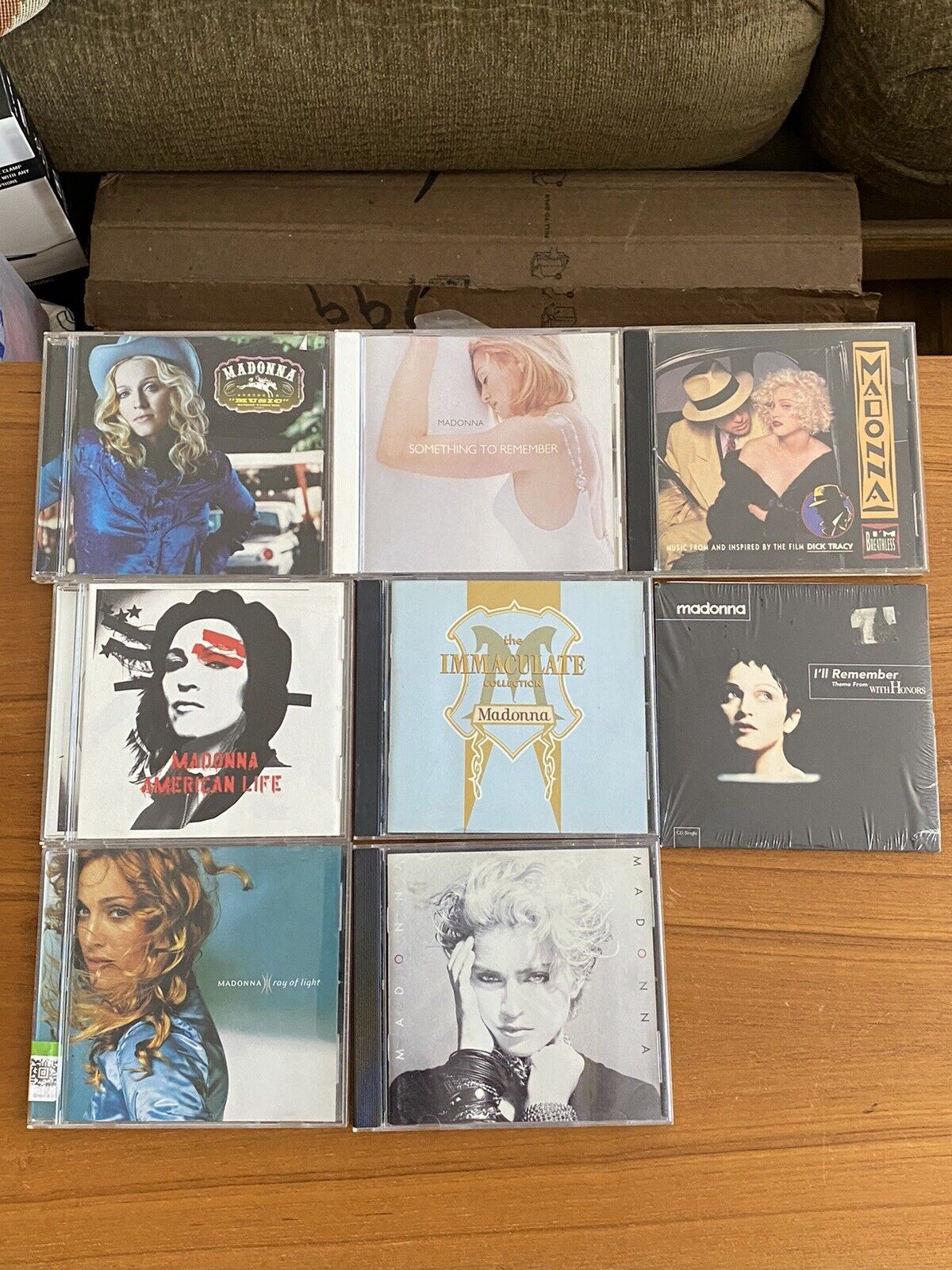 Madonna Lot Of 8 CDs: Music, American Life, Immaculate +5 More
