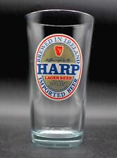 Harp Lager Beer Glass Good Condition picture