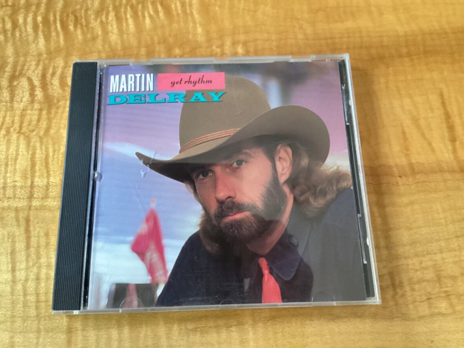 CD Martin Delray Get Rhythm RARE Johnny Cash Cover NICE DISC Country Western