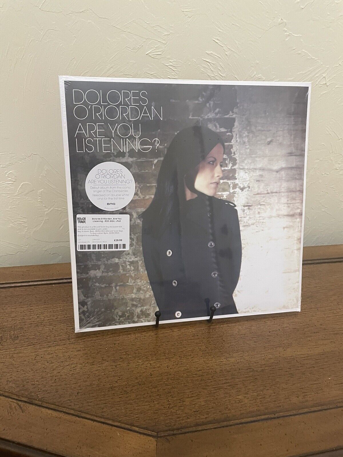 Dolores O'Riordan Are You Listening? RSD 2024 White Vinyl Record Album LP NEW