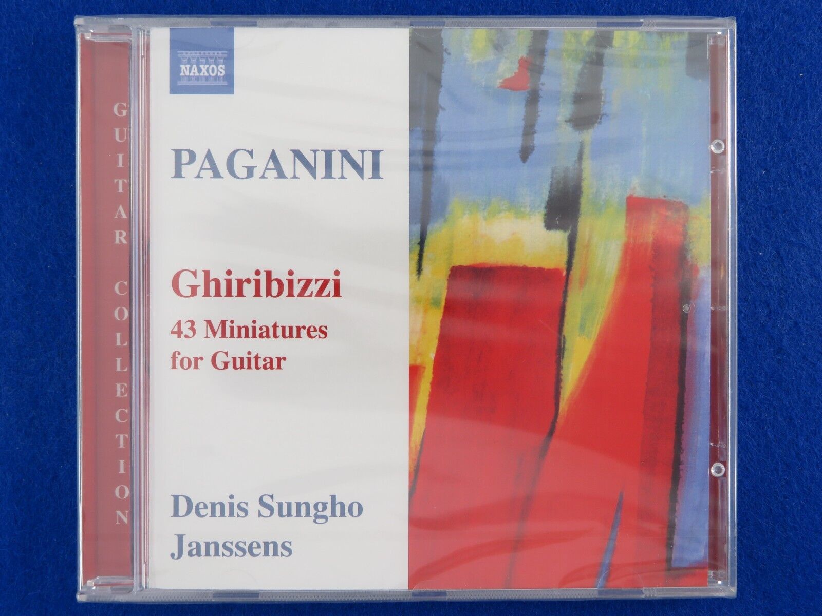 Paganini Ghiribizzi 43 Miniatures For Guitar Denis Sungho Janssens-Brand New-CD