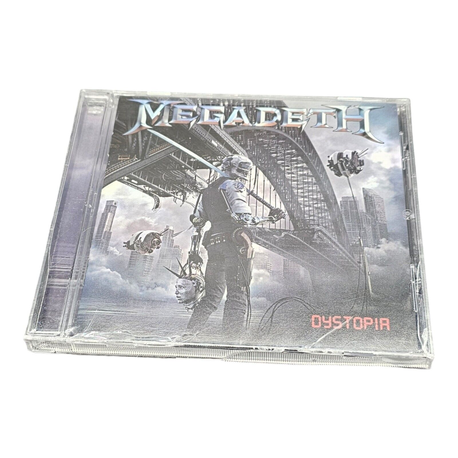 MEGADETH - DYSTOPIA NEW CD CRACKED CASE
