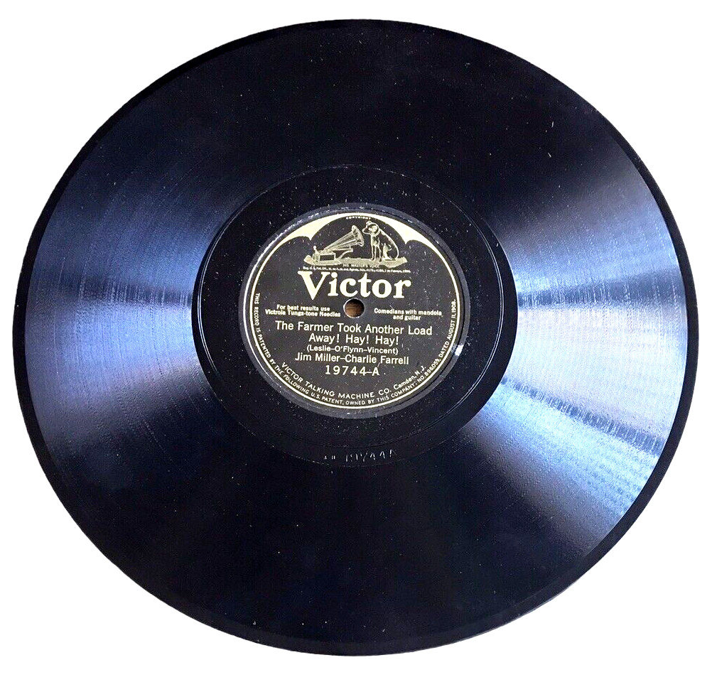 1925 Victor 19744 Pre-War COMEDY WITH MUSIC 78 RPM Record 10\