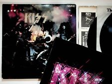 1975 Kiss Alive Vinyl 2-LP Record Gatefold NBLP 7020 With Booklet Insert picture