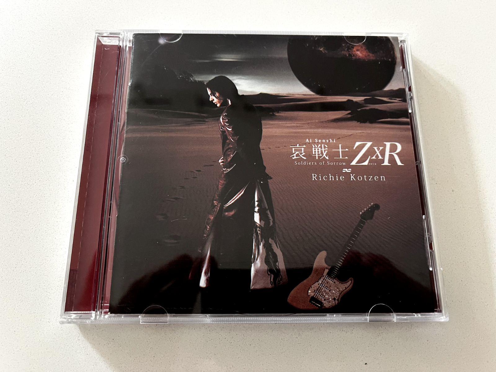 Richie Kotzen Billy Sheehan MR BIG Ai Senshi ZxR  P-A6  cd soldiers of sorrow