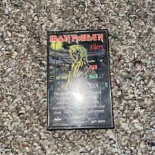 IRON MAIDEN KILLERS STEREO CASSETTE TAPE 1981 4XT-12141 CAPITOL picture