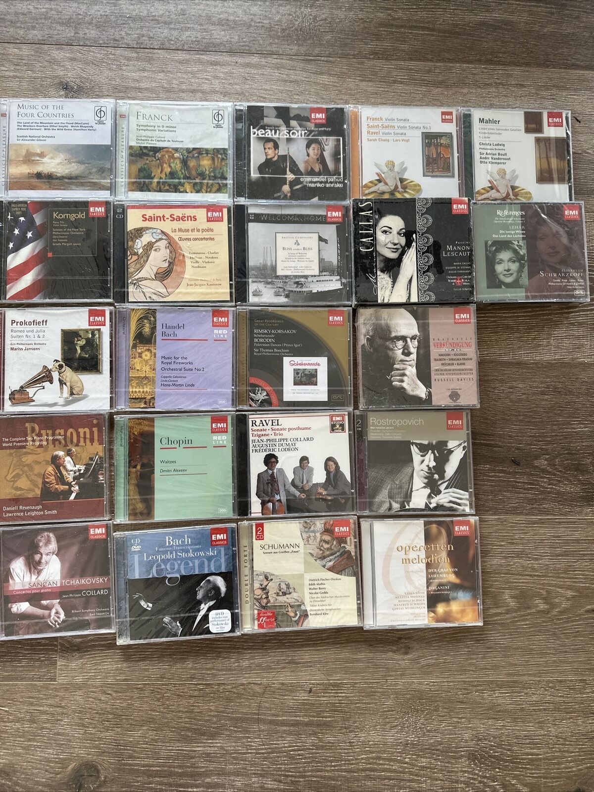Lot Of 22 Sealed EMI Classical Music CD CDs Sealed New Wholesale *1C