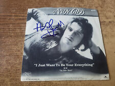 SIGNED 1970s EXCELLENT Andy Gibb I Just Want To Be Your Everything/IN  872 45 picture