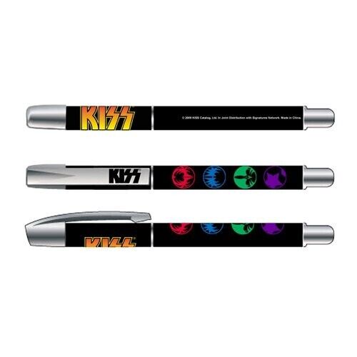 KISS Logos and Icons Gel Pen: Simmons Official Licensed Merchandise fan gift