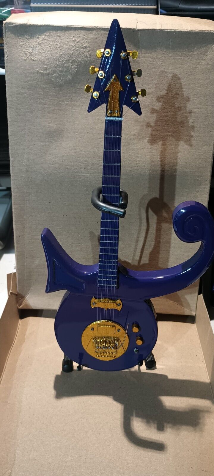 Axe Heaven miniature guitar (Prince or Artist Formerly Known As) 