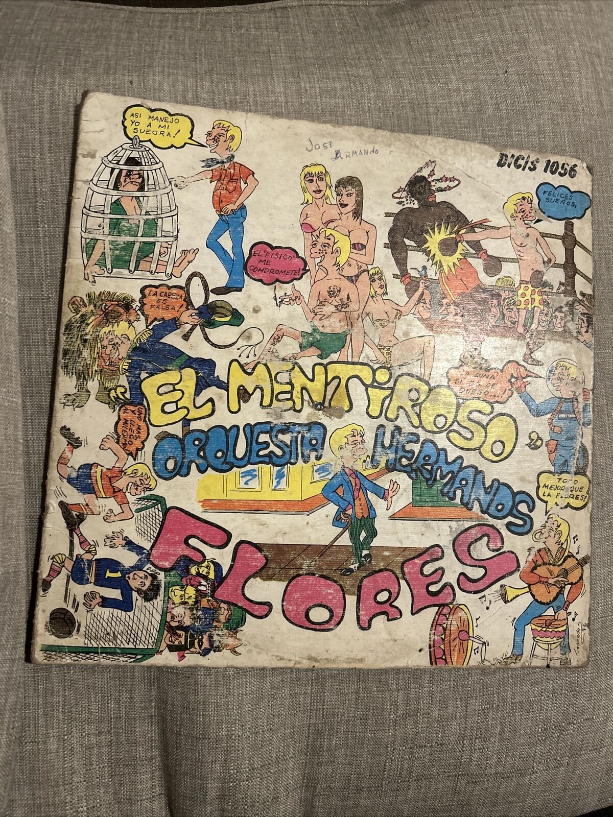 Orquesta Hermanos Flores , El Mentiroso, Vinyl