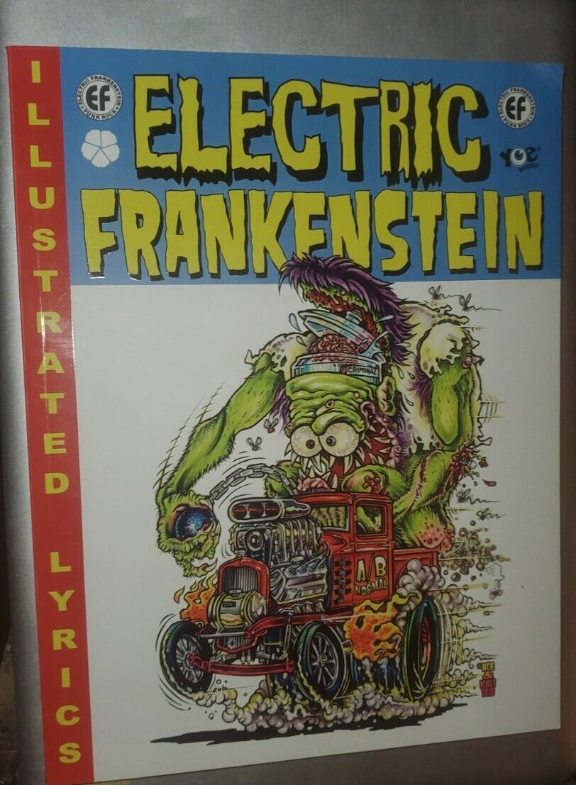 Electric Frankenstein : Illustrated Lyrics, Paperback by Canzonieri, Sal