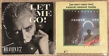 Heaven 17 Lot of 2 - Let Me Go & Fascist Groove Thang 7” 45 Single Virgin/B.E.F. picture