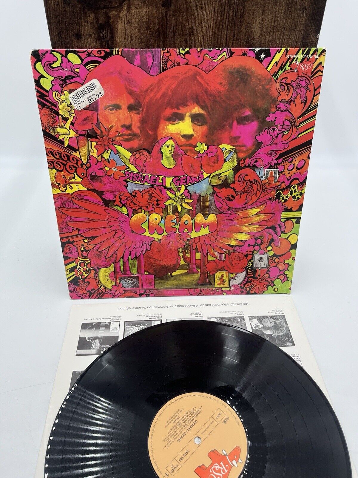 Cream / Disraeli Gears - Classic Rock Vinyl - 1967 - Heavy Blues/Psych