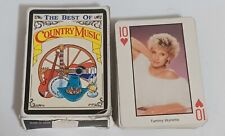 The Best Of Country Music Playing Cards Complete Deck Vintage picture