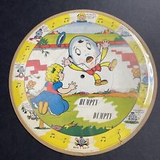 Humpty Dumpty 78rpm Antique 1941 Cardboard Phonograph Gramophone Record picture