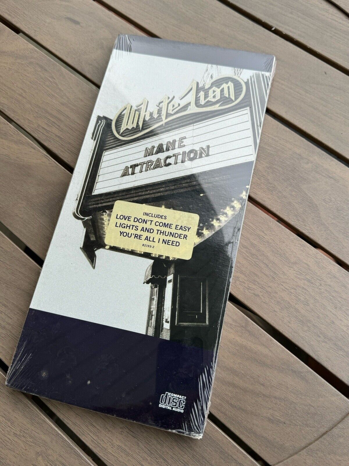 White Lion Mane Attraction CD Longbox Brand New Factory Sealed Rare HTF