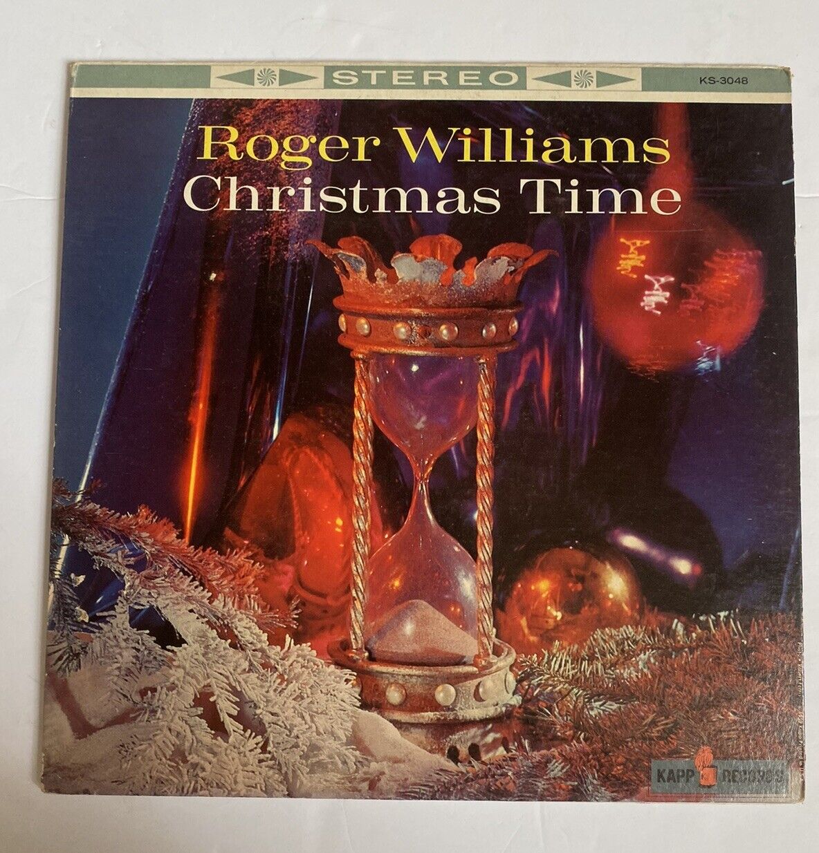 Roger Williams Christmas Time Vintage Vinyl Record
