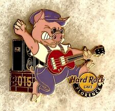 HARD ROCK CAFE FLORENCE PORCELLINO PIG BAND PIG PLAYING GUITAR PIN # 82939 picture