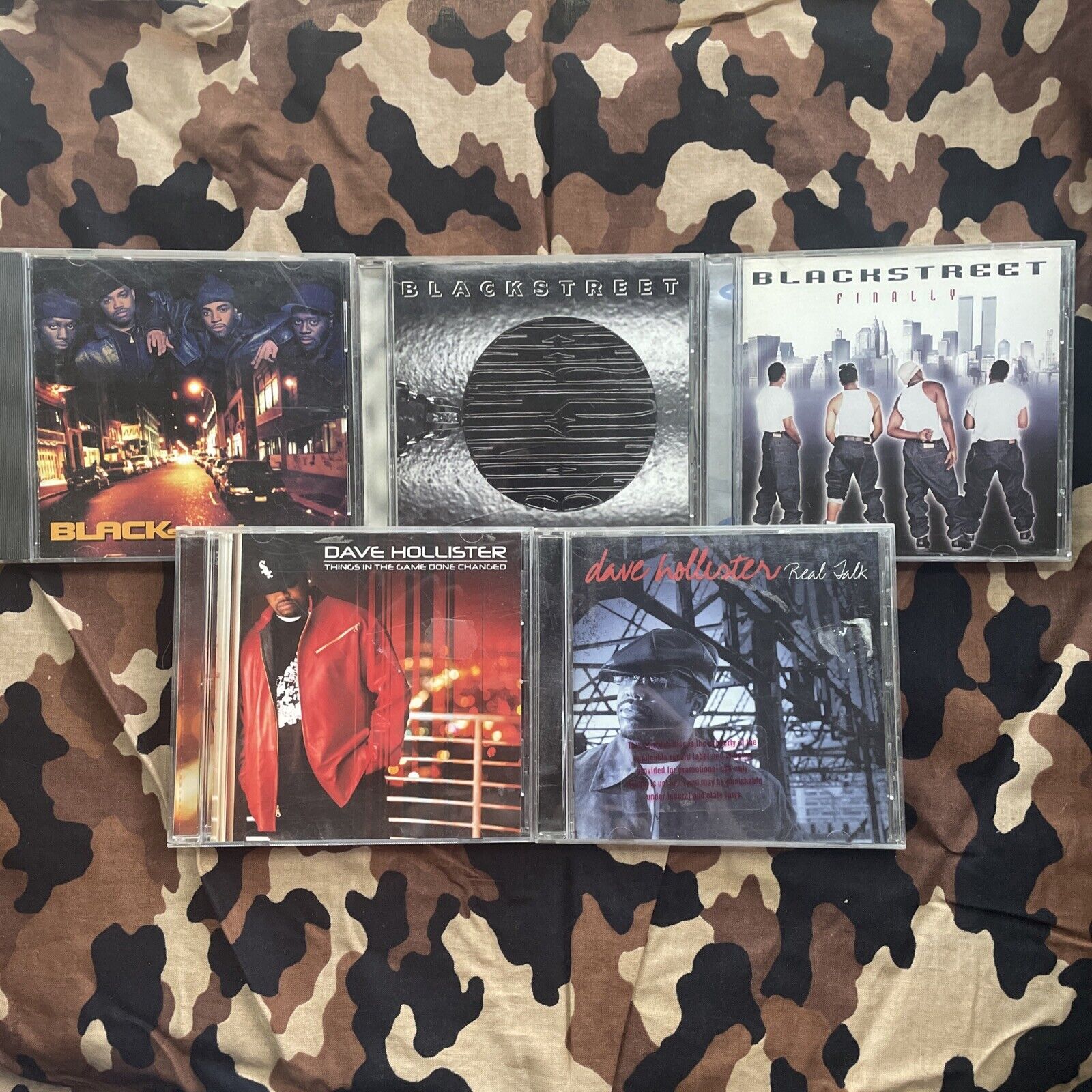 5 - Bussin\' Blackstreet/Dave Hollister Albums on CD (Please See Description)