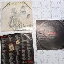 Metallica - And Justice For All  VG 2 x Vinyl LP Album - 1988 Elektra picture