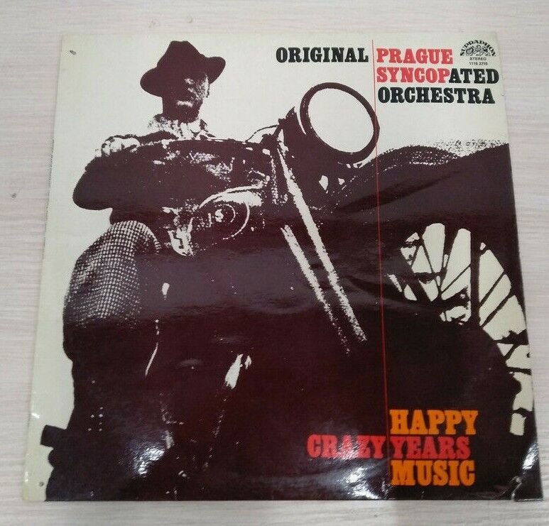 Vintage vinyl record Original Prague Syncopated Orchestra 1115 2715 Supraphon 