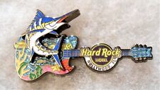 HARD ROCK HOTEL HOLLYWOOD FLORIDA 3D MARLIN FISH GUITAR PIN # 99902 picture