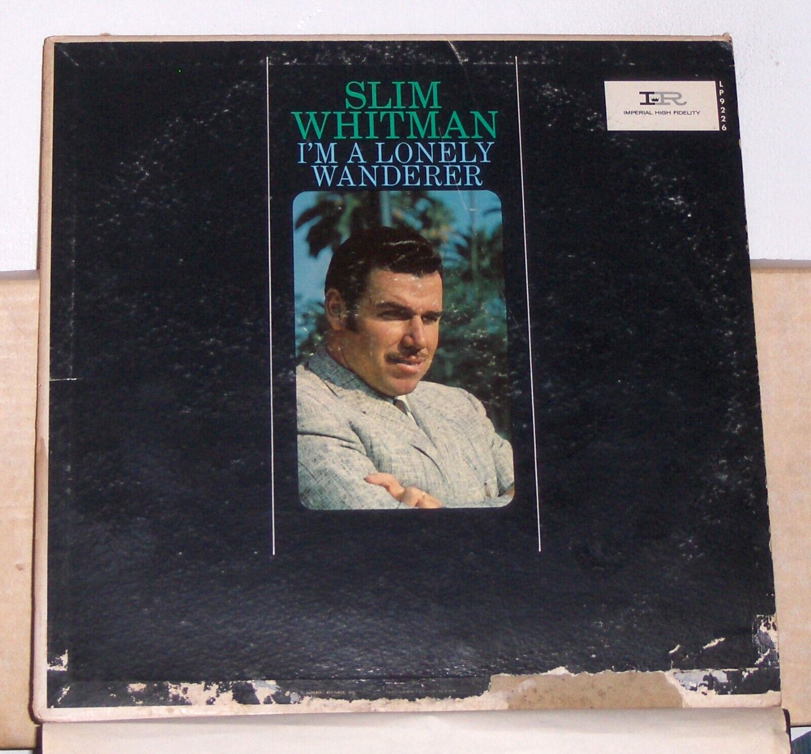 Slim Whitman – I\'m A Lonely Wanderer - 1963 Mono Vinyl LP Record Album