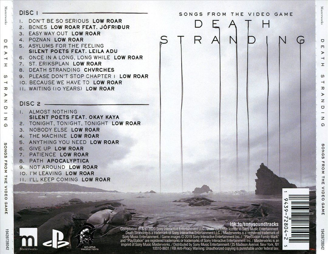 DEATH STRANDING [ORIGINAL GAME SOUNTRACK] [1/31] NEW CD