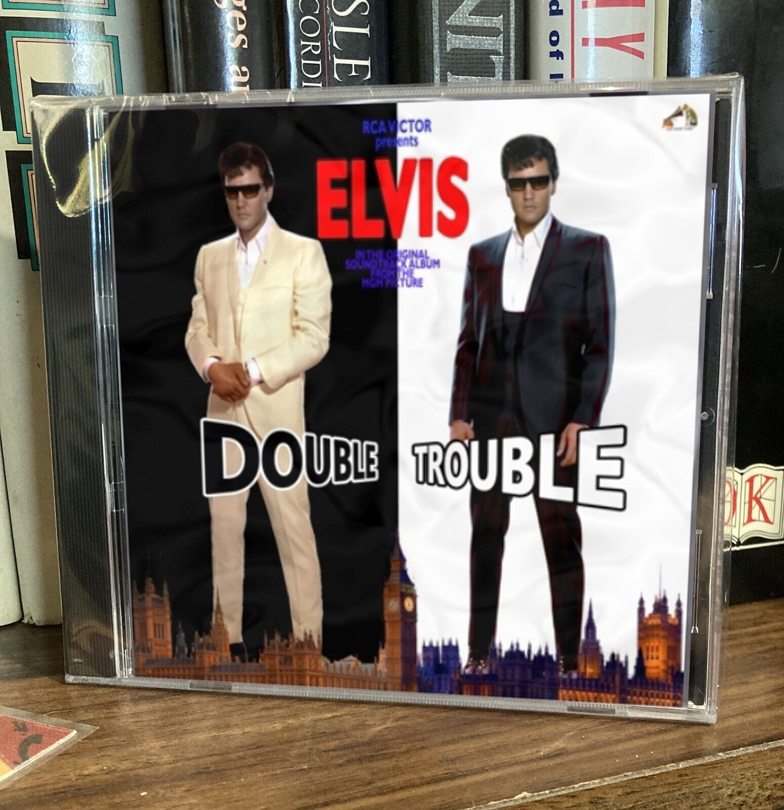 ELVIS PRESLEY- DOUBLE TROUBLE NEW SEALED CD  (physical media fans)