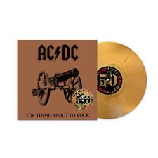 AC/DC For Those About to Rock (50th Anniversary Gold Vinyl) (Vinyl) (UK IMPORT) picture