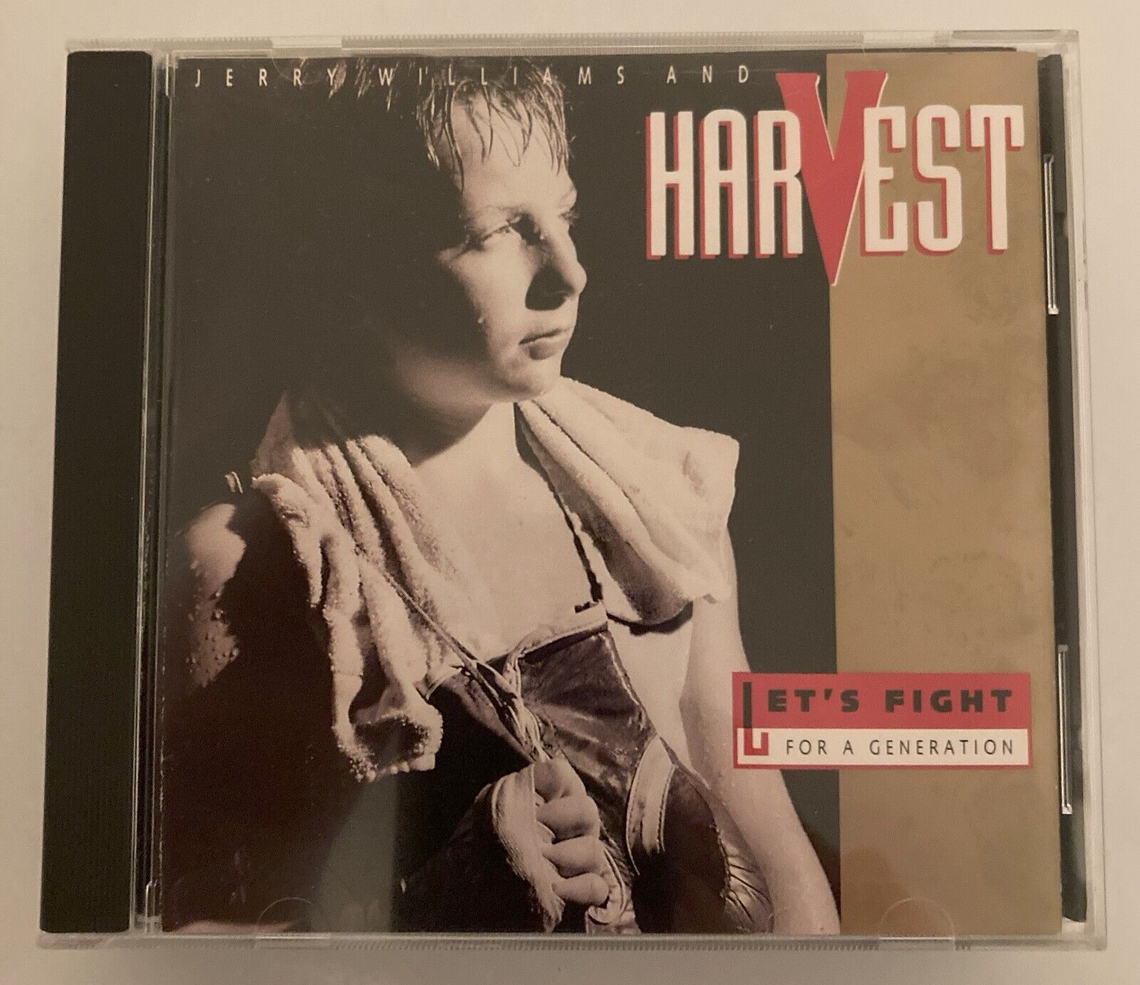 HARVEST Let\'s Fight For A Generation 1991 CD JERRY WILLIAMS RARE