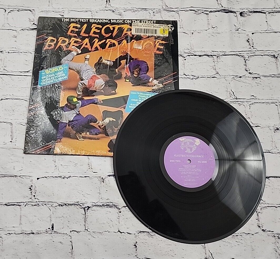 1984 Electric Breakdance Lp Vinyl record NU-2320