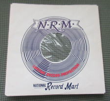 Rare Relic ~ Vintage NRM ~ National Record Mart ~ Branded Vinyl LP Inner Sleeve picture
