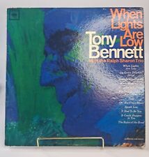 Vintage Vinyl LP - 1964 Tony Bennett, When the Lights are Low 221744 picture