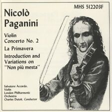 Paganini: Violin Concerto No. 2- La Primavera / Introduction and Variations ... picture