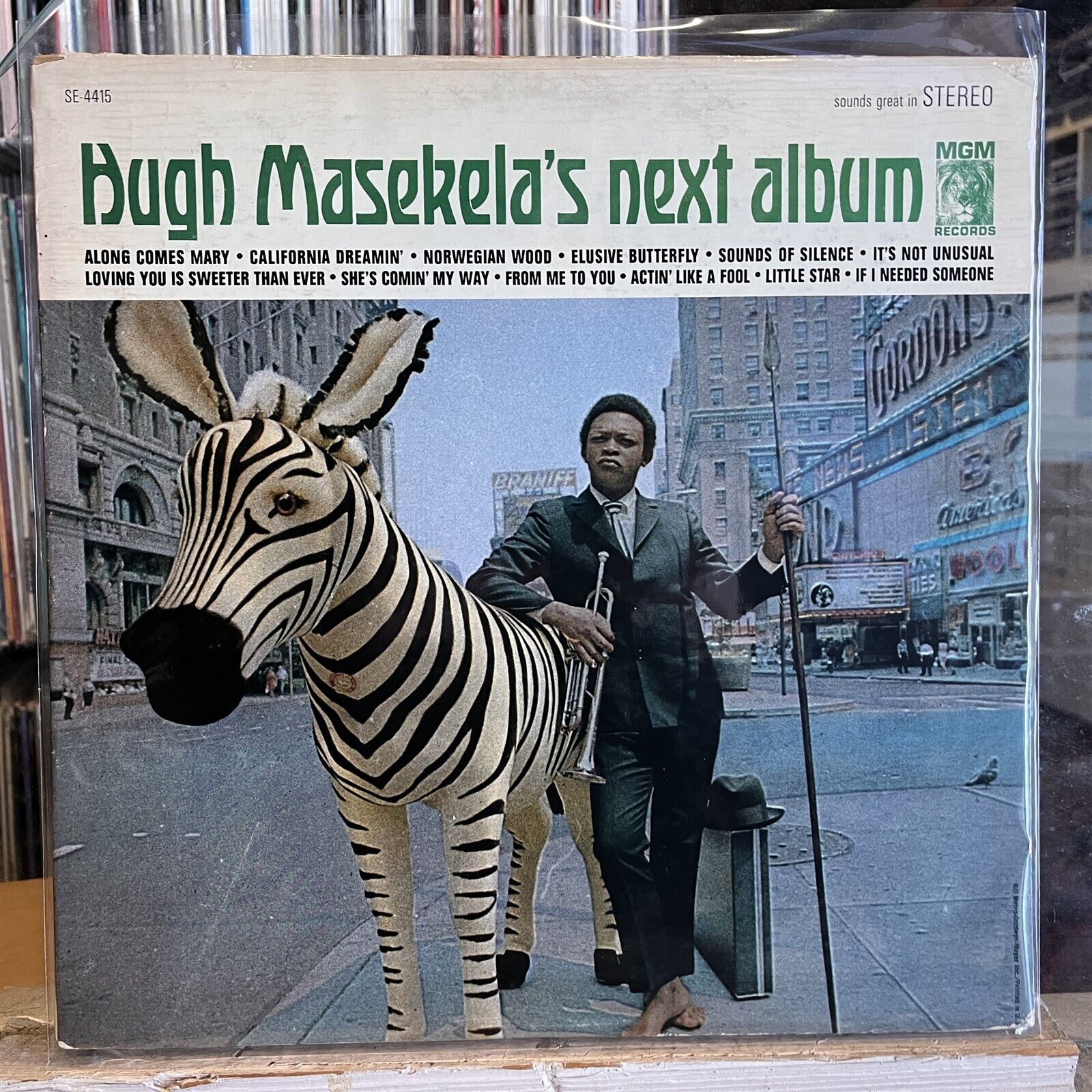 [SOUL/JAZZ]~EXC LP~HUGH MASEKELA~Hugh Masekela\'s Next Album~[OG 1966~MGM~Issue]