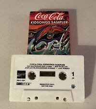 Vintage Coca Cola Kidsongs Kids Songs Sampler Cassette 1992 - Untested picture