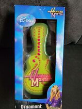 Disney Hannah Montana Green Guitar Holiday Ornament Christmas Miley Cyrus NEW picture