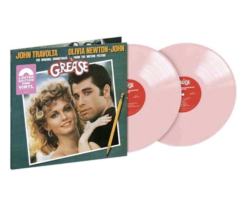 Grease 40th Anniversary Original Soundtrack Pink Vinyl NEW SEALED John Trivolta