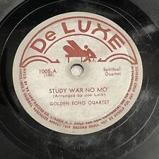 Vintage Golden Echo Quartet Study War No Mo 1920s 