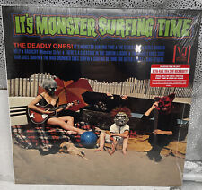 It’s Monster Surfing Time Vinyl New Factory Sealed 1964 Surf Rock Oddity  Green picture