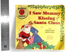 I Saw Mommy Kissing Santa Claus 45rpm Golden Record w/ Picture Sleeve picture
