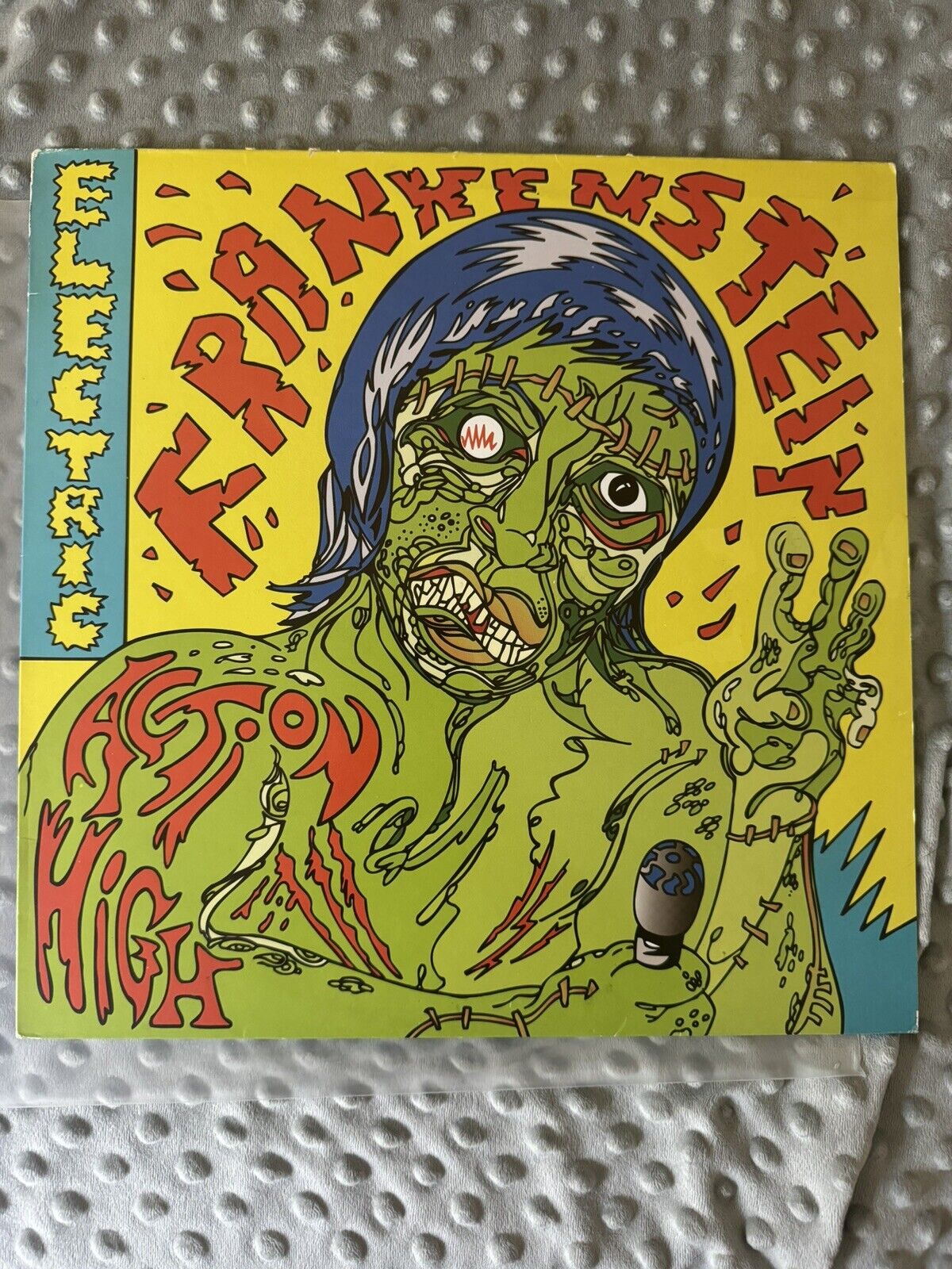 Electric Frankenstein-Action High UK Original Vinyl Garage Punk Rock EX LP