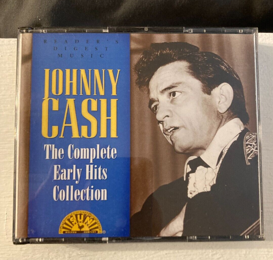 Johnny Cash CD The Complete Early Hits Collection Readers Digest Music 62 Tracks